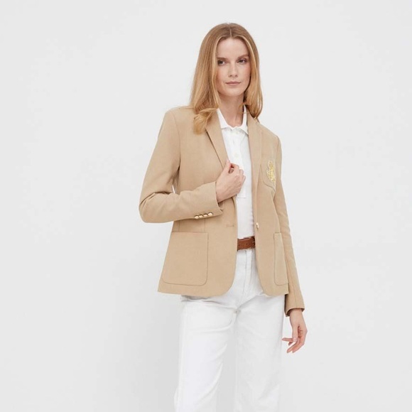 Bullion Jacquard Blazer|Lauren Woman - Picture 3 of 10